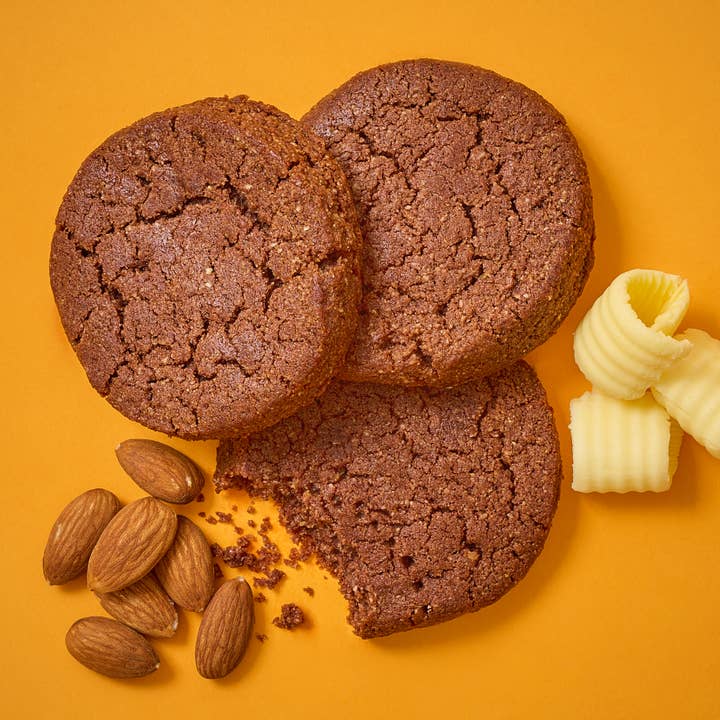 Keto Collective – Engroshandel Cookie – KETO COOKIES - CHOK 1,5g NETTO KULHYDRATER - 30g COOKIE x12