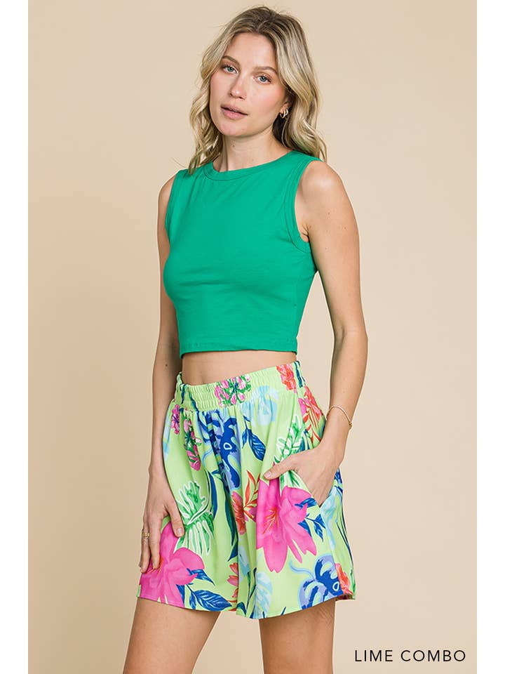 Cotton Bleu - Wholesale Shorts - Women's - 30185W - Bohemian Style Women's Air Flow Print Shorts26