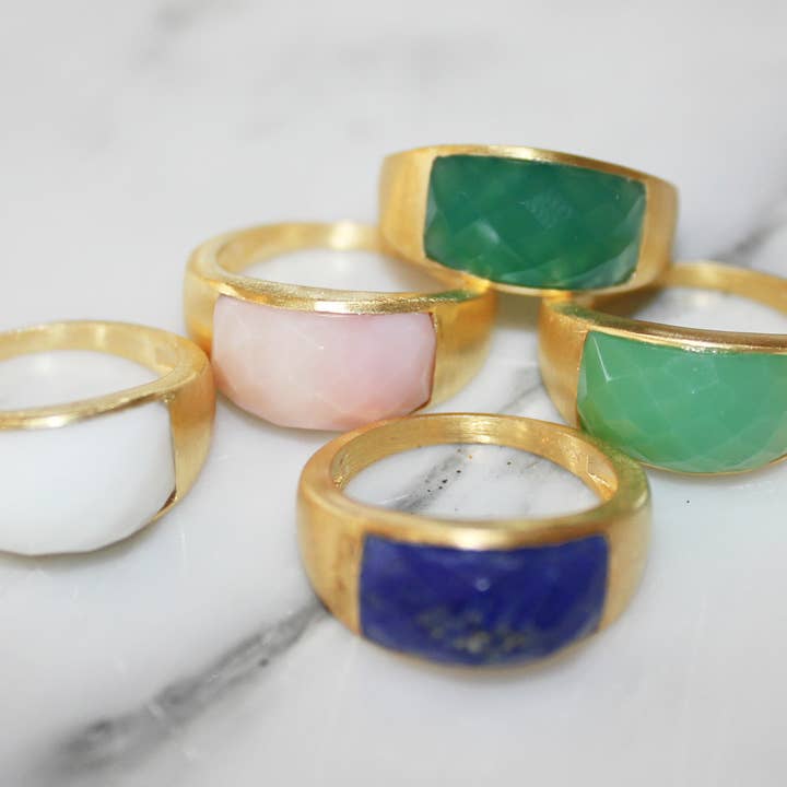 Brise Soleil Ring for wholesale by Viajera Designs