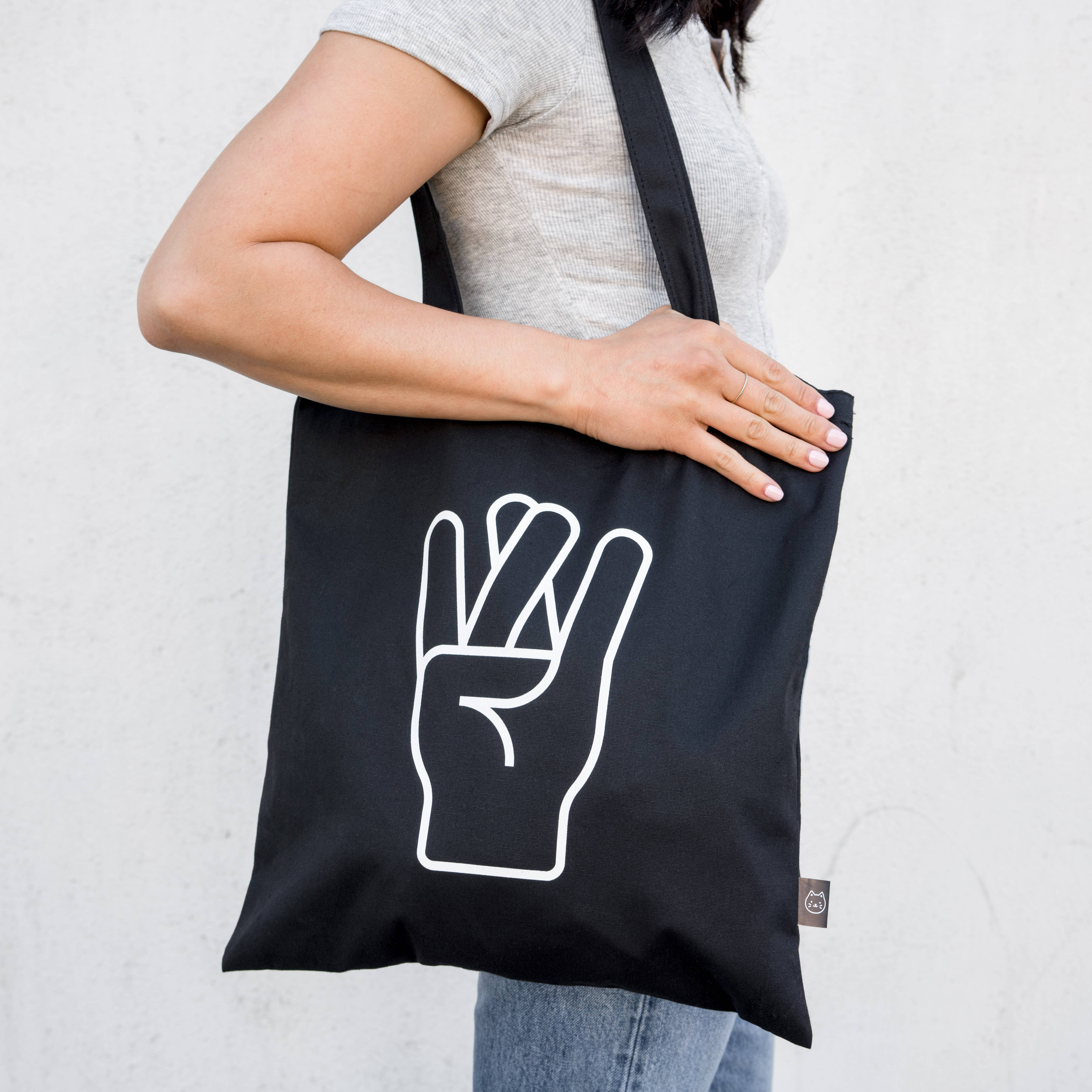 Black Westside Tote Bag for wholesale on Faire1