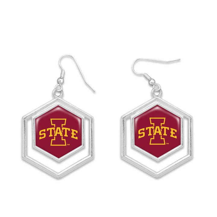 Boucles d'oreilles Juno Iowa State Cyclones pour la vente par From The Heart