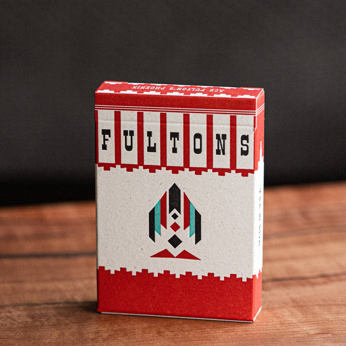 FULTONS Playing Cards - Wholesale Playing Cards - ACE FULTON'S PHOENIX CASINO PLAYING CARDS ARIZONA RED5