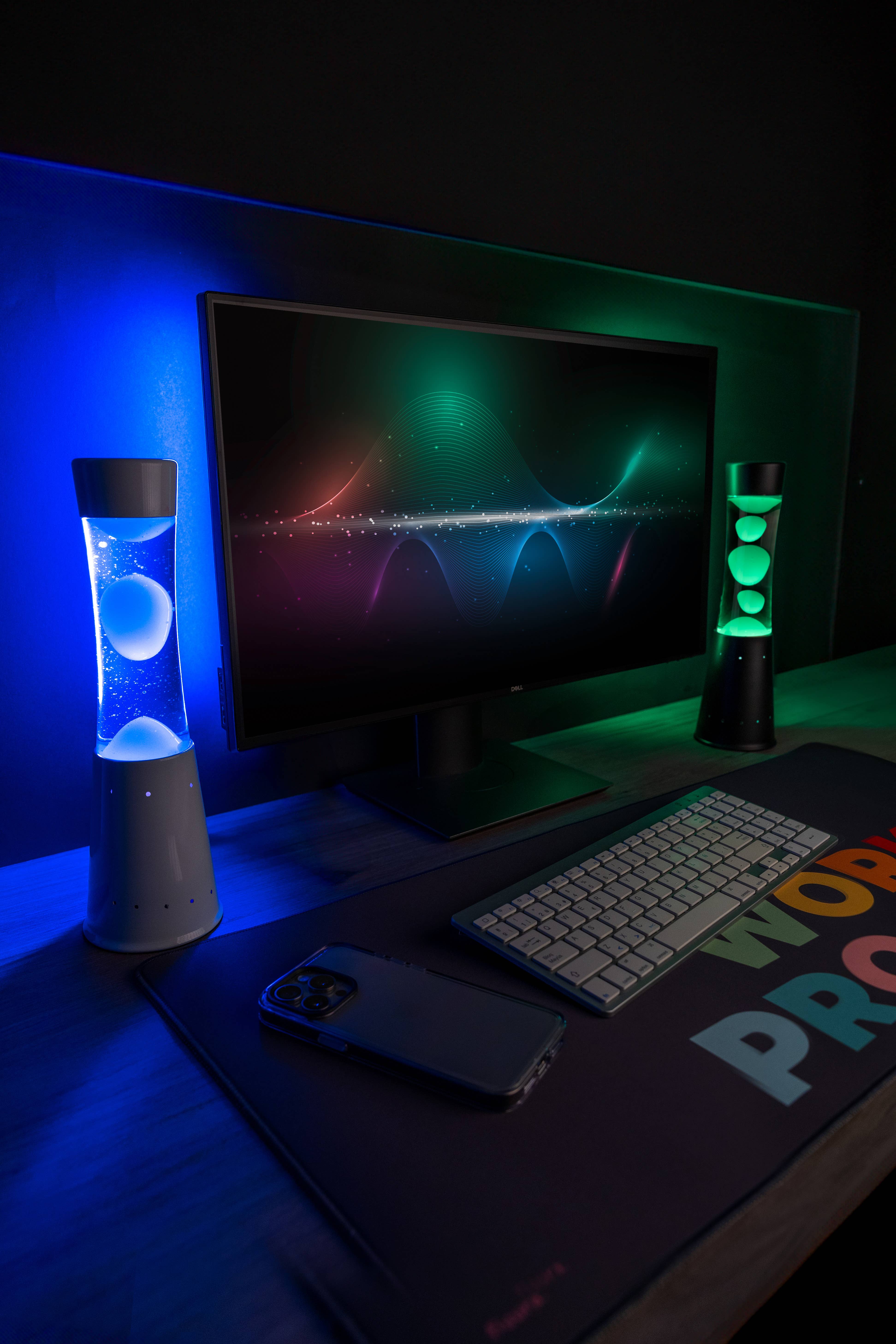 Fisura - Wholesale Lava Lamp - Black LED lava lamp (EU plug, voltage 220-240 V)3