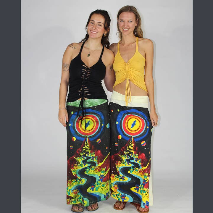 Jayli Clothing - Wholesale Skirt - Women's - Psychedelic Journey Maxi Skirt2