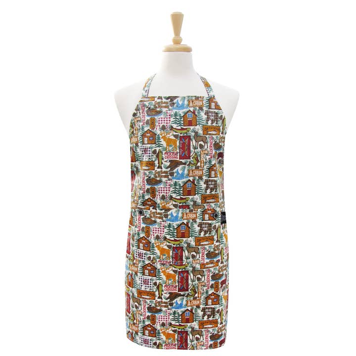 Cabin Daddy Chef Apron for wholesale by Two Lumps of Sugar
