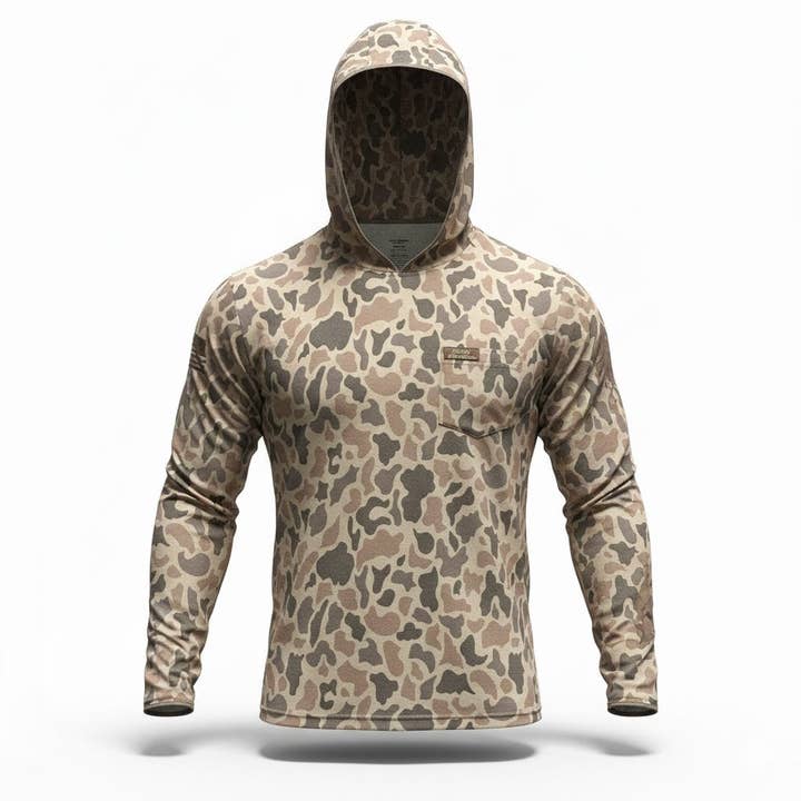 “Down South" Cowboy Revolution Hooded Long-Sleeve Sunshirt for wholesale by Cowboy Revolution Apparel Co.