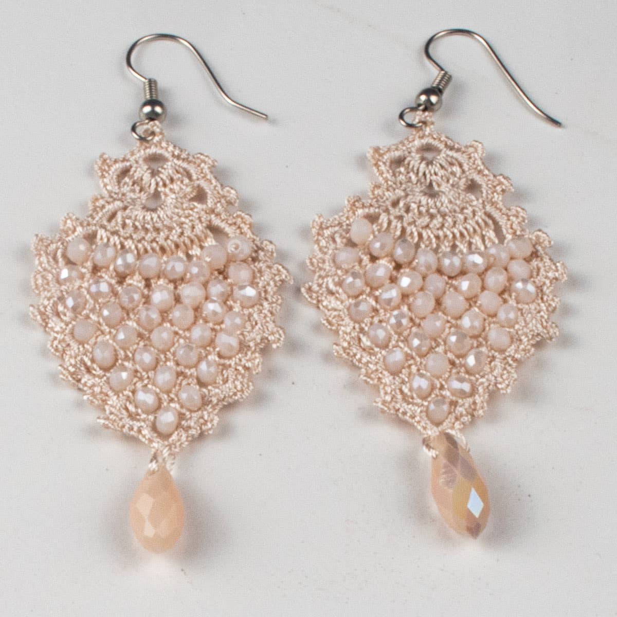 Silk Wool and Bijoux - Wholesale Dangle Earrings - FCE002 Sole Earrings8