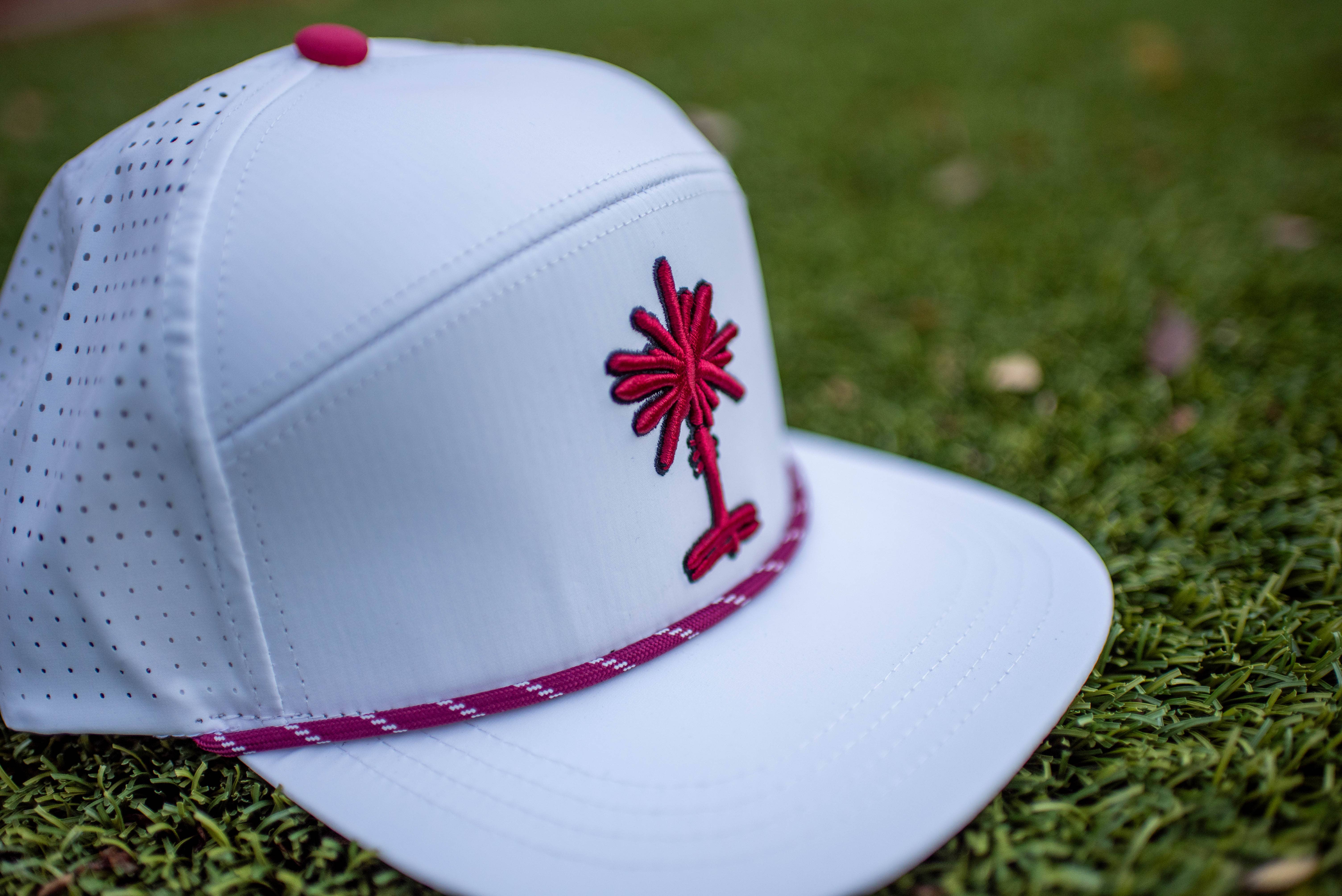 Rybo Shop – Großhandel Basecap – Herren – South Carolina Football Weißer Palmetto Snapback Seil Hut3