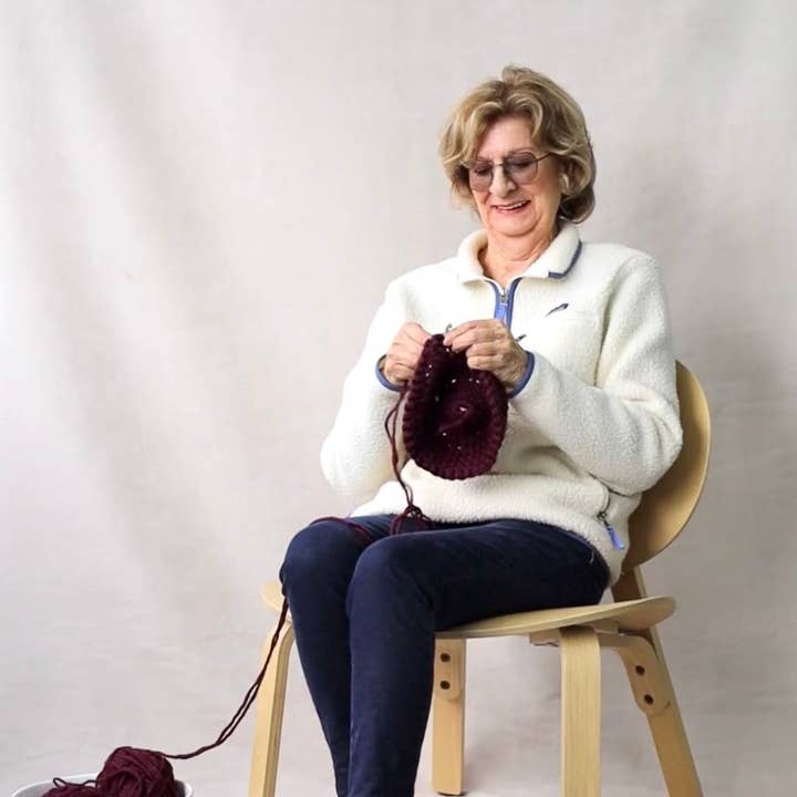 Gibou – Großhandel Beanie – Damen – Handgestrickter Schlauchschal