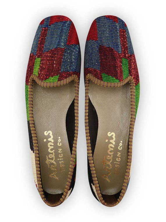 Kilim Loafers til kvinder - Størrelse 10 for engroshandel hos Artemis Design Co.