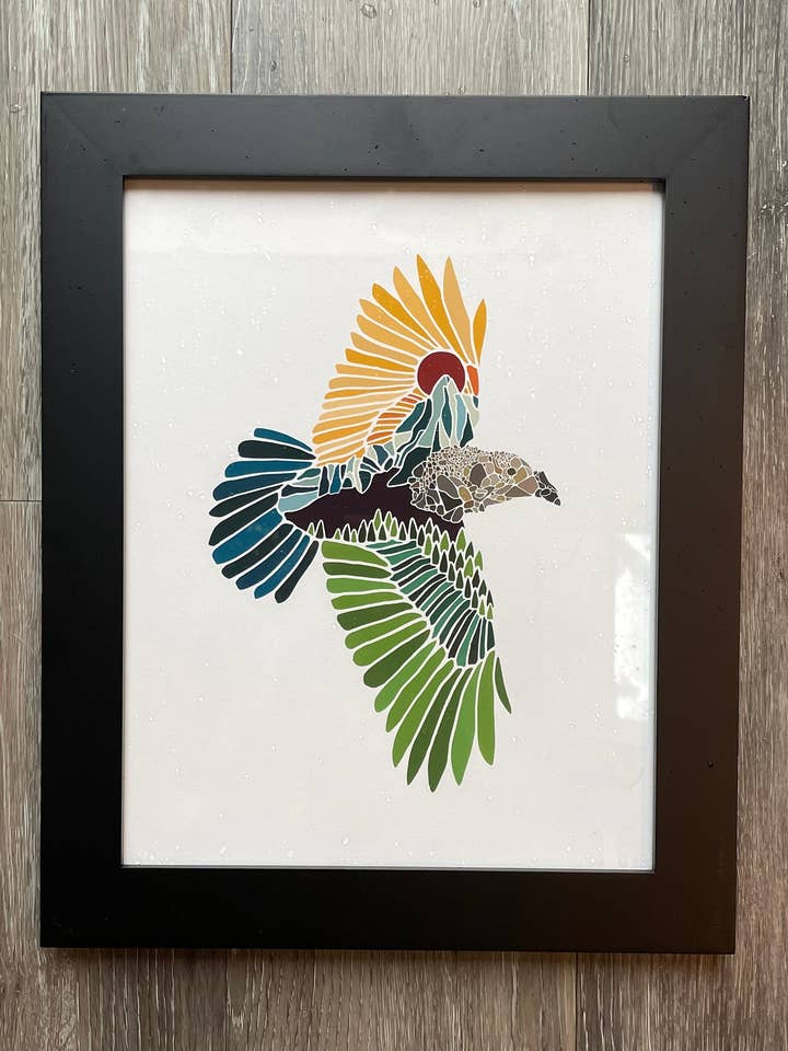 The Raven - Outdoor Mountain Art Nature for wholesale by Bryn Merrell Art