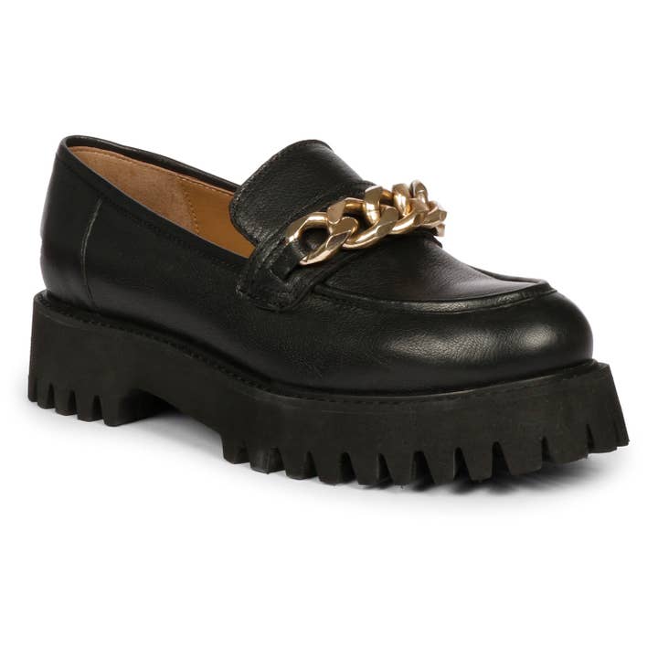 BLACK Saint G Donna - Chunky Loafers for wholesale on Faire