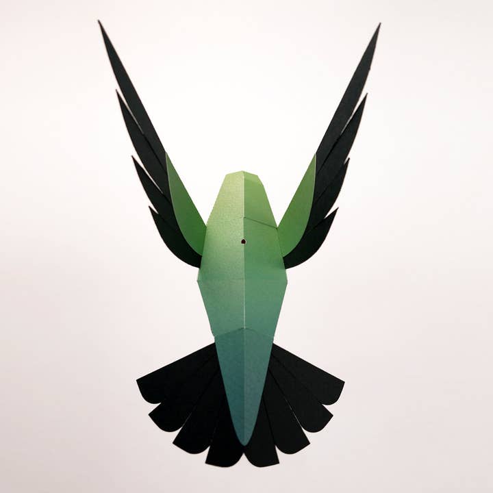 PLEGO - Wholesale DIY Craft Kit - SELASPHORUS PLATYCERCUS - paper bird1