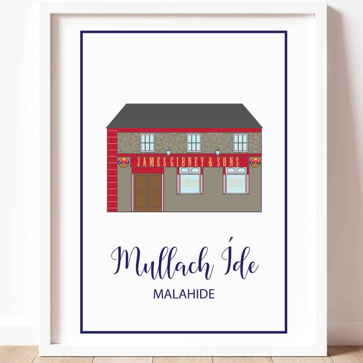 Gibney Of Malahide voor wholesale door Prints of Ireland