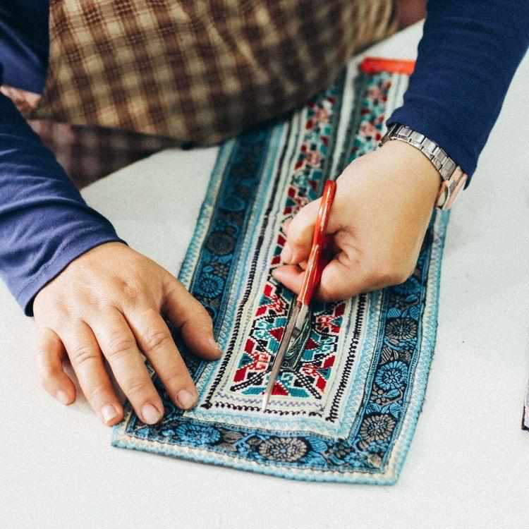 Lumily - Wholesale Coin Purse - Women's - Embroidered Vintage Hmong Coin Purse - Thailand4