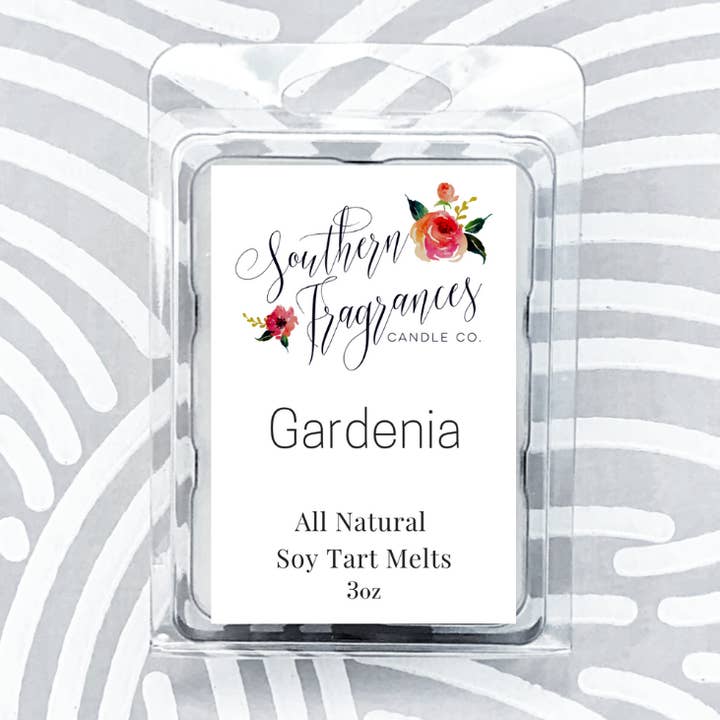 Gardenia Soy Tart Melt for wholesale by Southern Fragrances