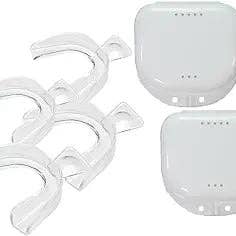 Vormbare Tandenbleek, 1 maat past op alle trays, 2 sets & 2 reisetuis voor wholesale door Everest oral Care