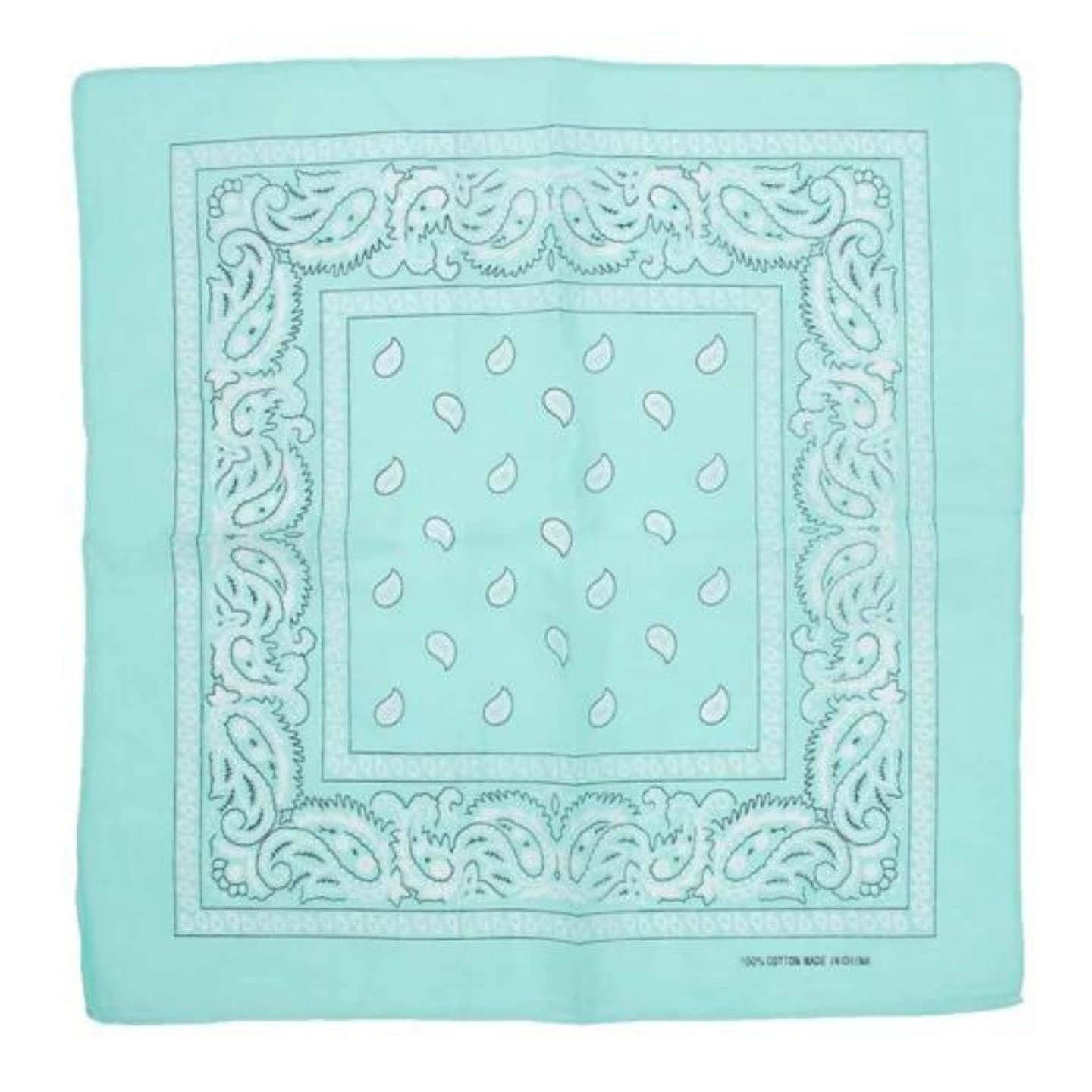 Topkids Accessories - Wholesale Bandana - Unisex - Paisley Bandanas Hair Bands Headbands Women Men Dogs Head Bands Festival Bike Accessories Face Masks Holiday Essentials Head Scarf30