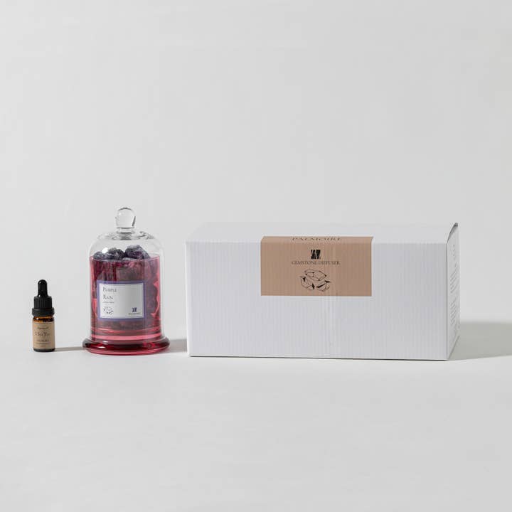 Palmoire Home Fragrance – wholesale Doftpinnar – Purple Rain ädelstensdiffusor med lavendel och jasmin4