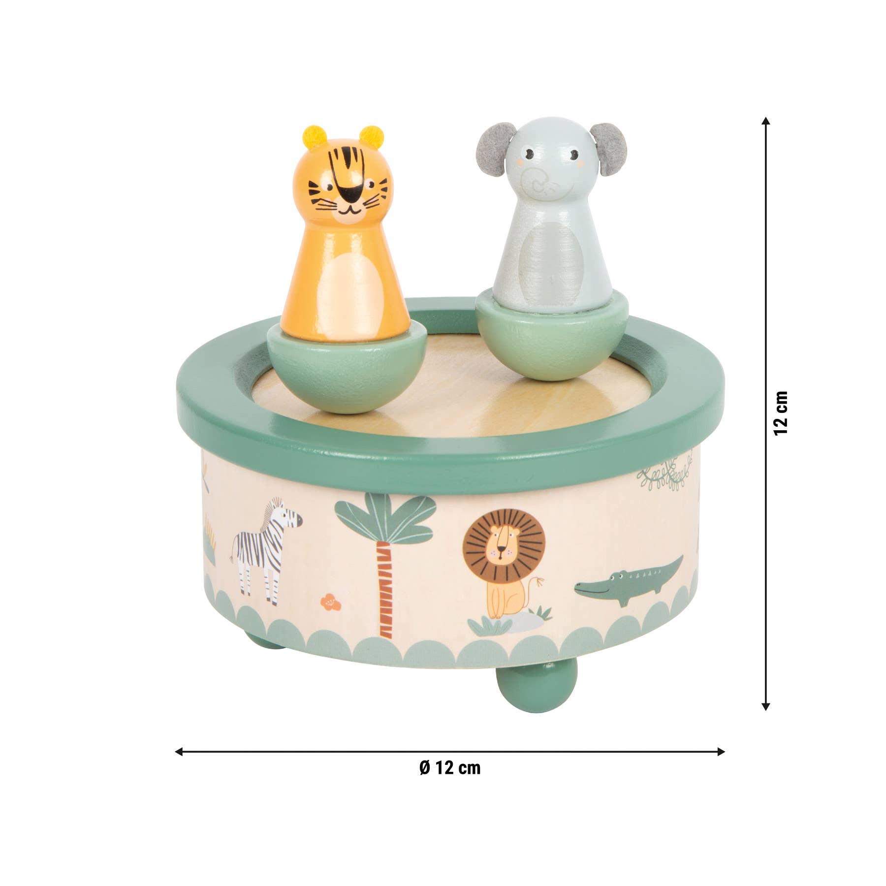 small foot - Wholesale Music Box - Kids & Baby - Music Box "Safari" | Music Boxes | Wooden Toys5