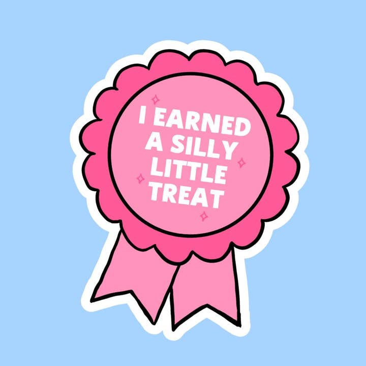 Silly Little Treat - Funny Sticker for wholesale by Short Stuff