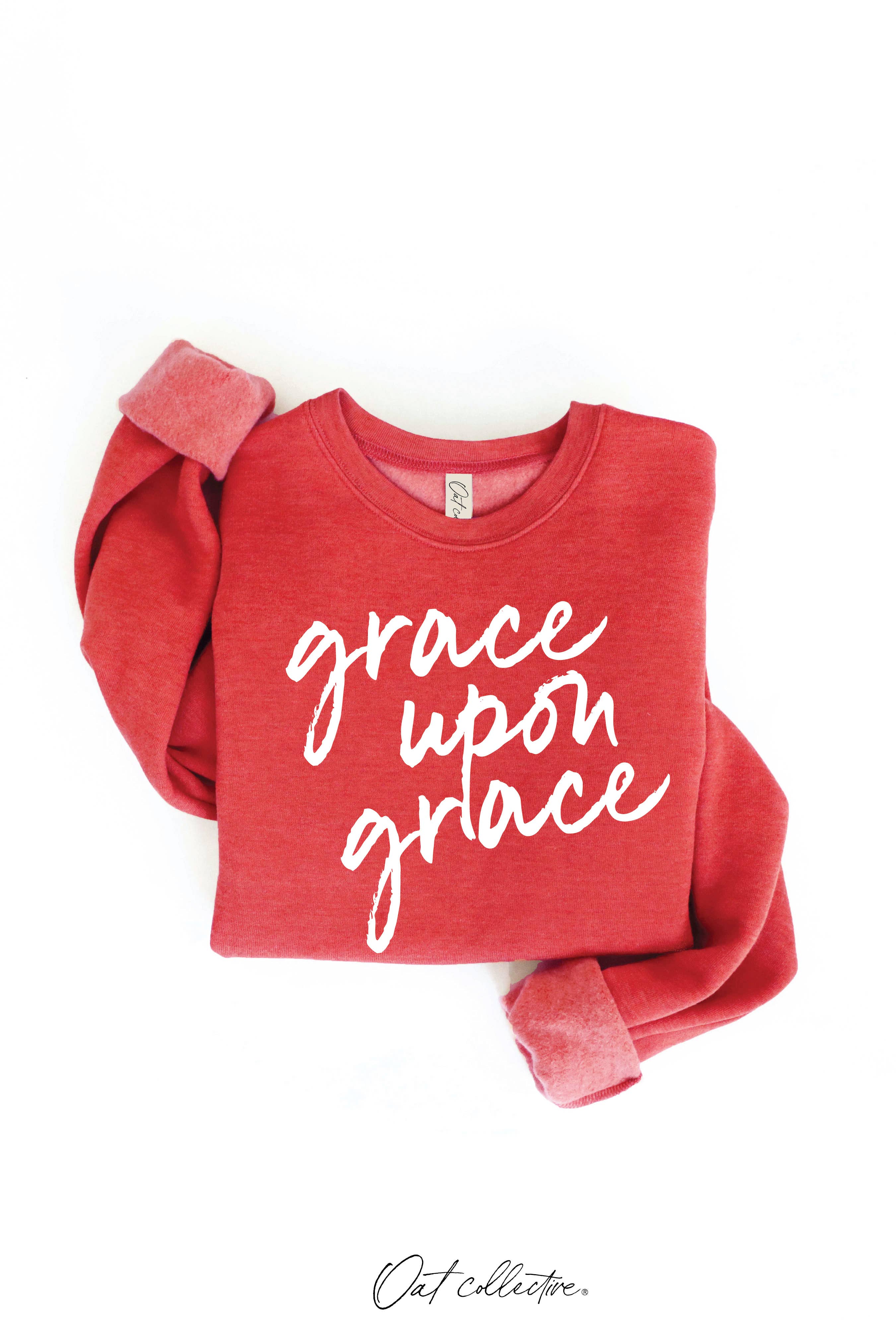 OAT COLLECTIVE – wholesale Graphic sweatshirt – Women’s – GRACE UPON GRACE Graphic Sweatshirt7