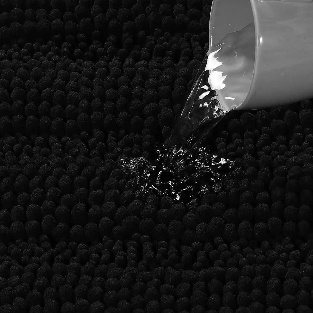 home mart goods - Wholesale Bath Mat Set - 2 Piece Soft Cozy Plush Chenille Bath Mat & Contour Bath Rug6