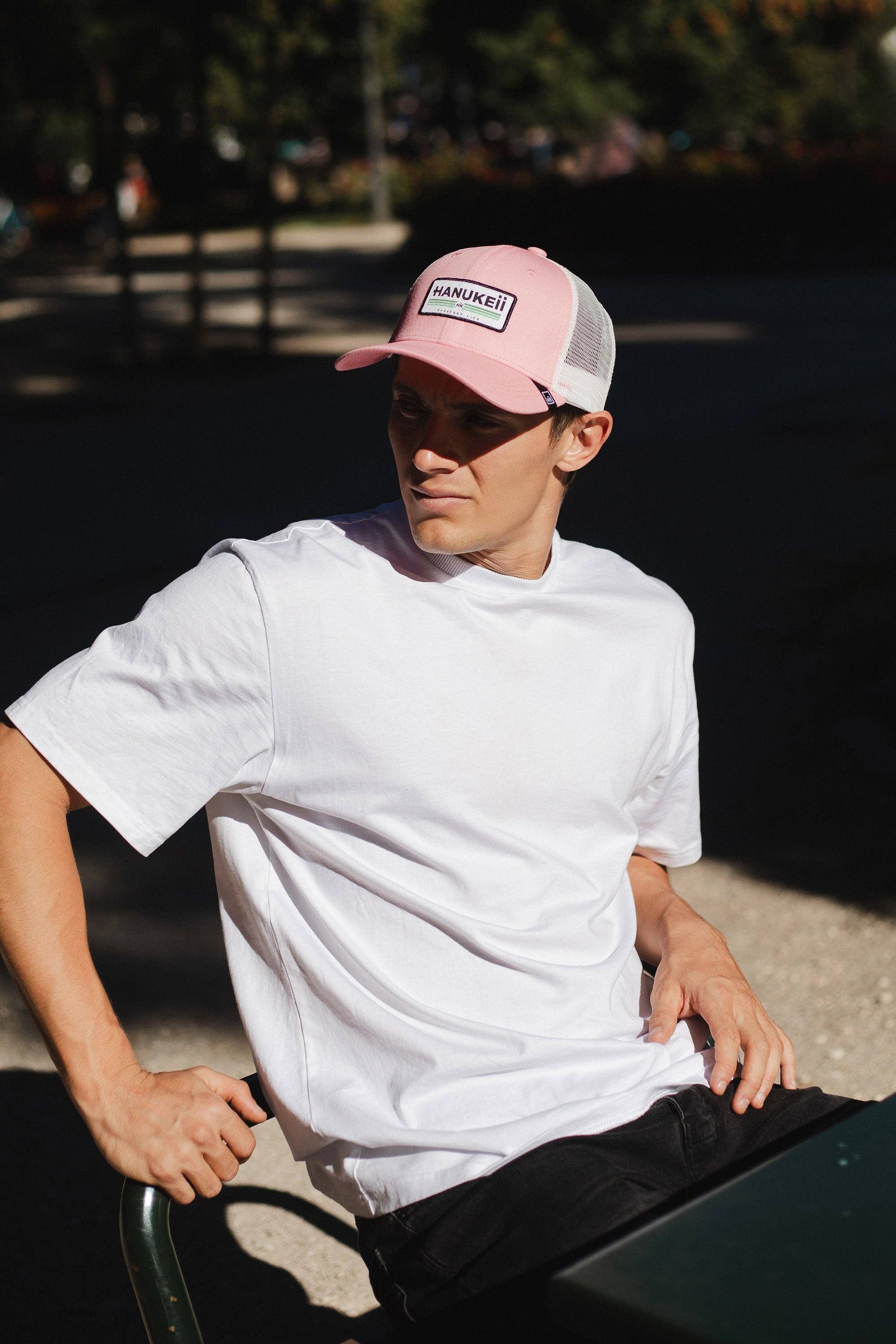 Indicom Brands - Wholesale Trucker Hat - Unisex - Barefoot Pink / White4