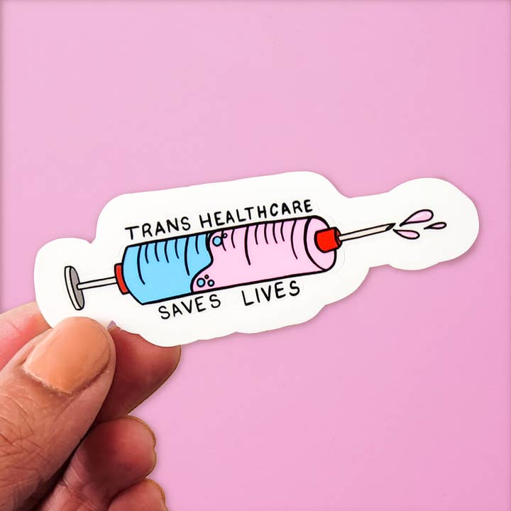 Adhesivo rosa Trans Healthcare para venta al por mayor de Little Rainbow Paper Co