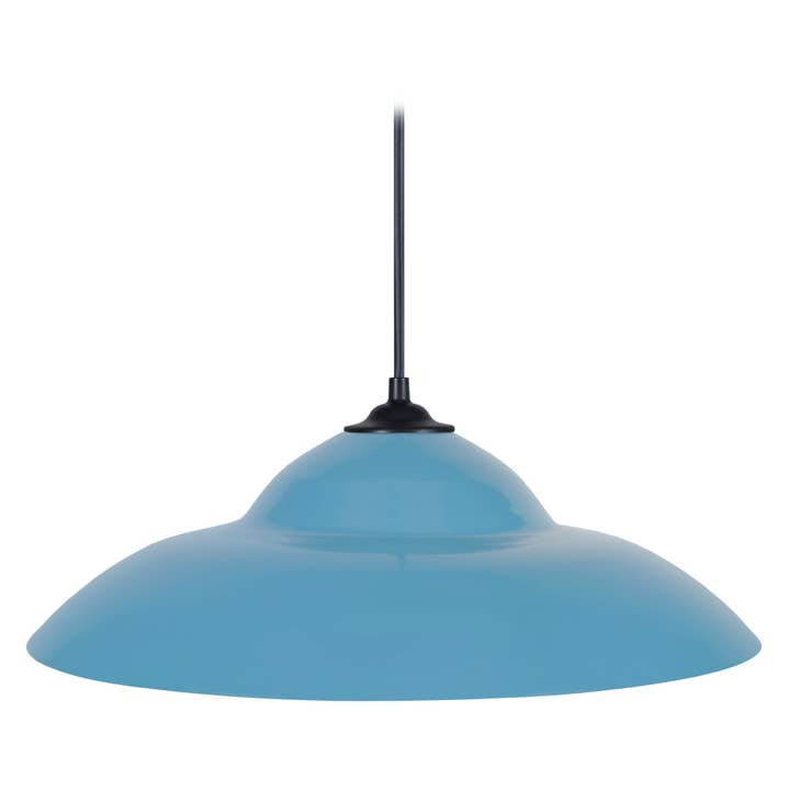 MAAN - Suspension Dôme Métal Bleu pour la vente par Tosel Shop