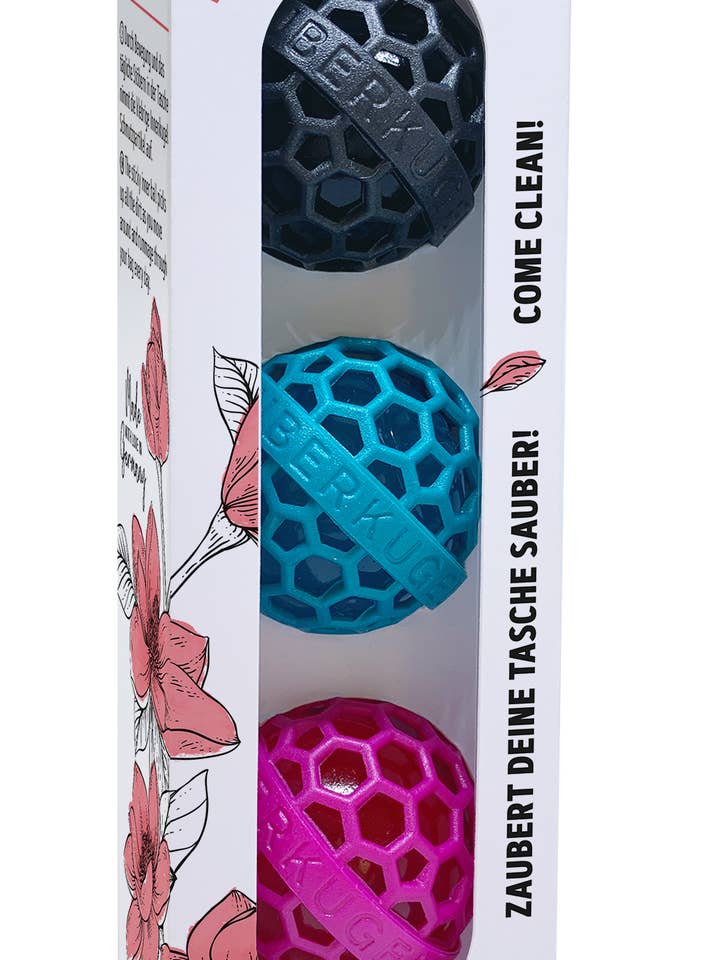 Sauberkugel - The Clean Ball - Halten Sie Ihre Taschen sauber (3er Pack) für den Großhandel von Sauberkugel