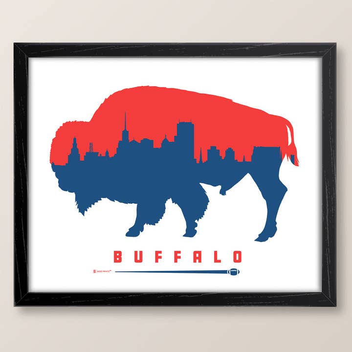 Imprimé Buffalo Football pour la vente par Bozz Prints