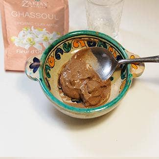 Zakia's Morocco - Wholesale Skincare Face Mask - Organic Moroccan Ghassoul "Rhassoul" Clay Face and Hair Mask - Orange Blossom - 8 oz.
