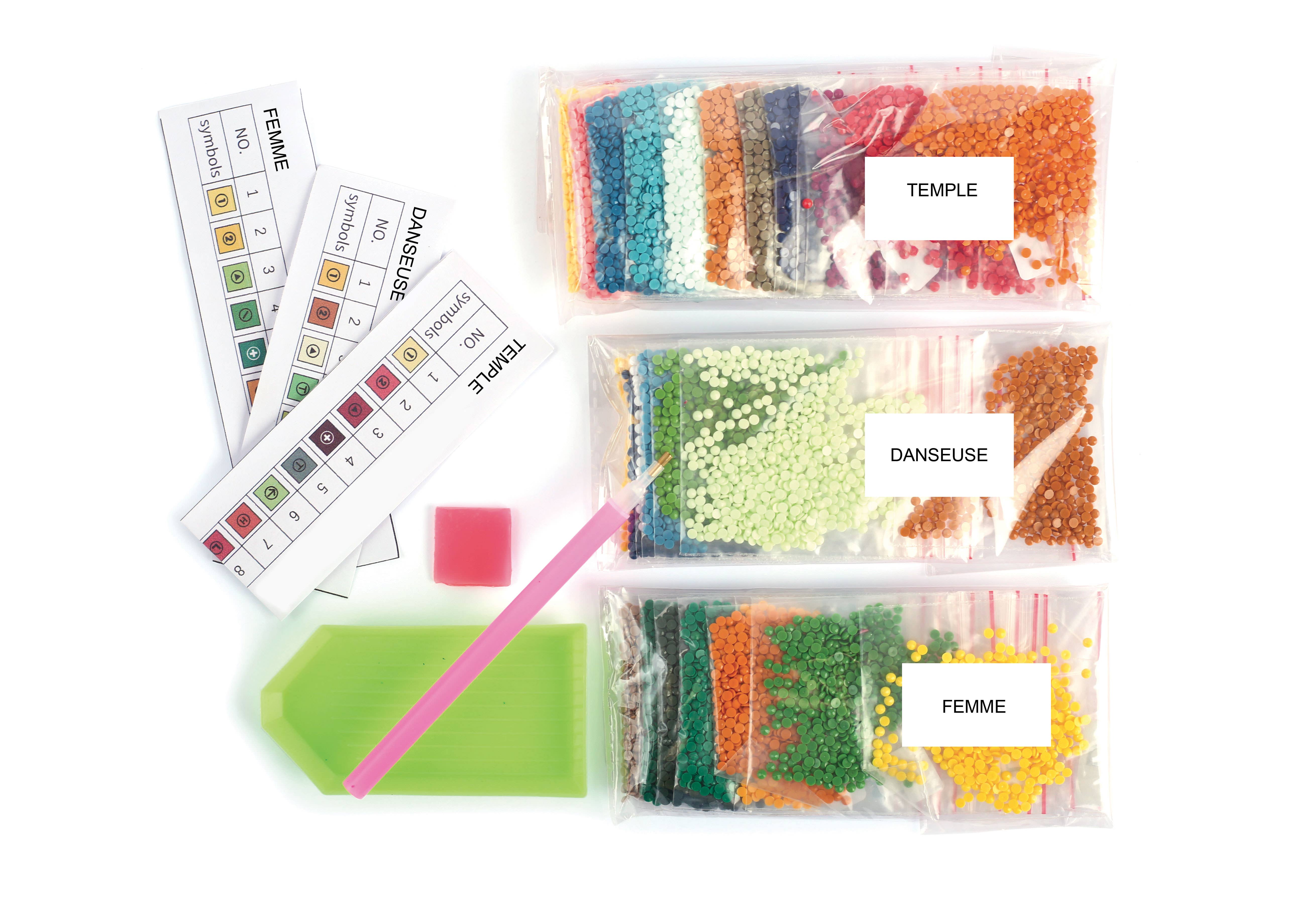 Graine Créative - Wholesale DIY Craft Kit - Kids - CARD TO BE EMBELLISHED DREAM OF THE ORIENT7