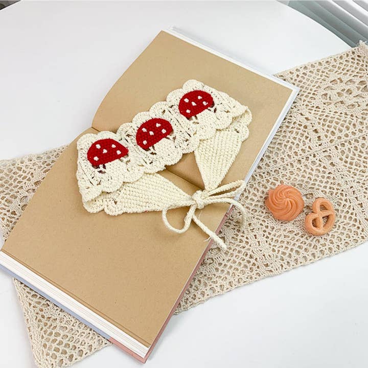 Funkyrel® Atzbranding Limited - Vendita all'ingrosso Fascia per capelli - Donna - Haila - Fascia per capelli a forma di fungo all'uncinetto5