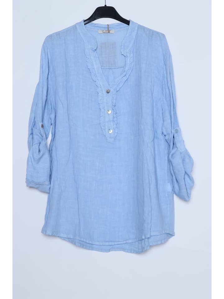 LÉA & LUC – wholesale Blouse – Women’s – 100% Linen Blouse REF. 66498