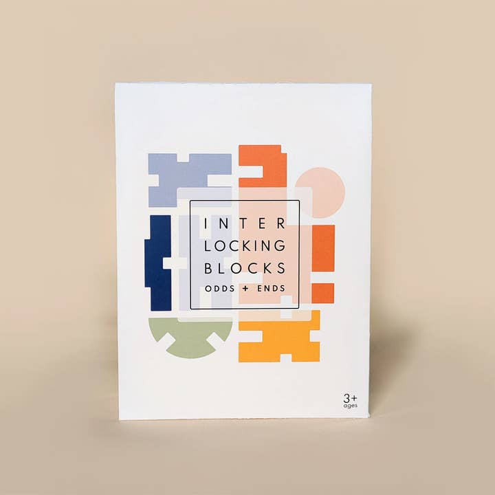 Lowercase Toys - Wholesale Blocks - Kids Baby - Interlocking Blocks - Odds + Ends Set3