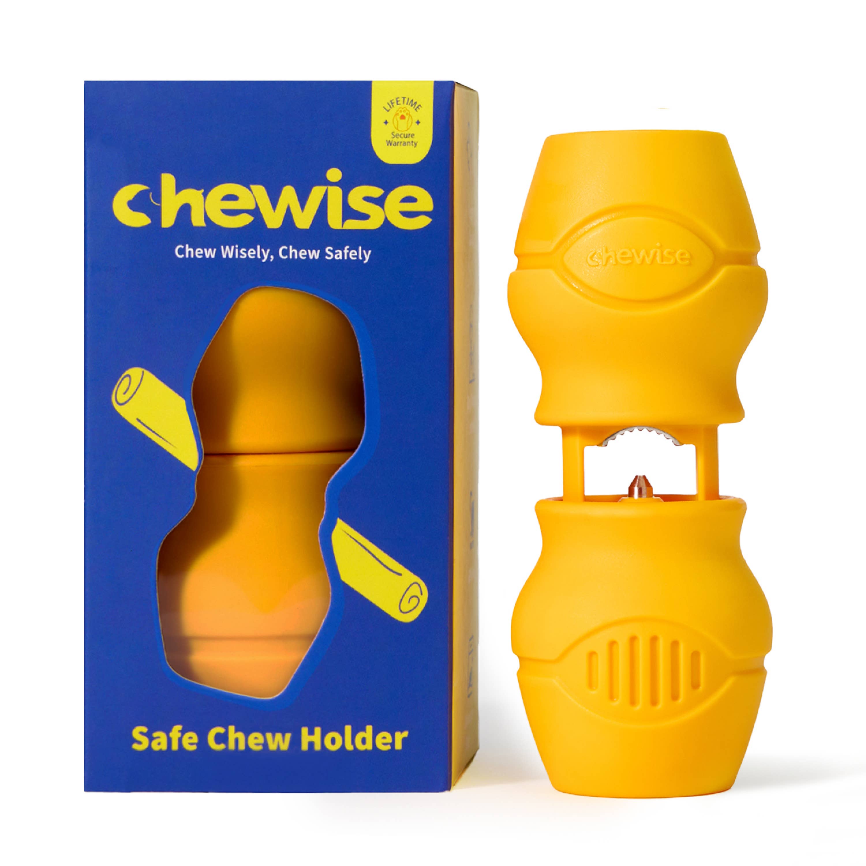 Chewise Official - Wholesale Pet Chew Toy - Dog - Safe Chew Holder – Small | Case Pack (75 Units) 0