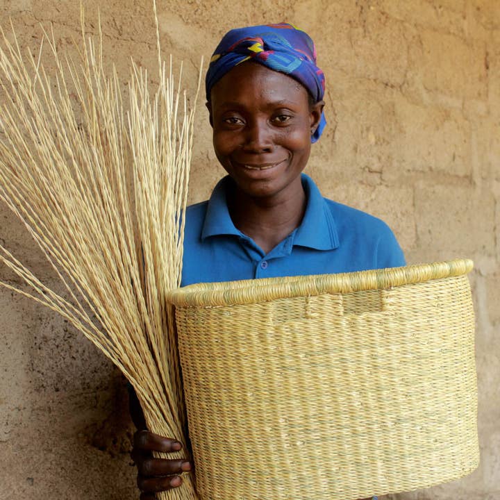 The Basket Room – wholesale Basket – BULI: Handcrafted Natural Oblong Bike Basket | Pannier | Bicycle Basket 7