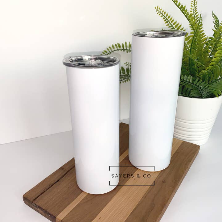 Sayers & Co. - Wholesale Insulated Mug/Tumbler - Insulated Sublimation Tumblers with Straw - Home - 20 & 30oz