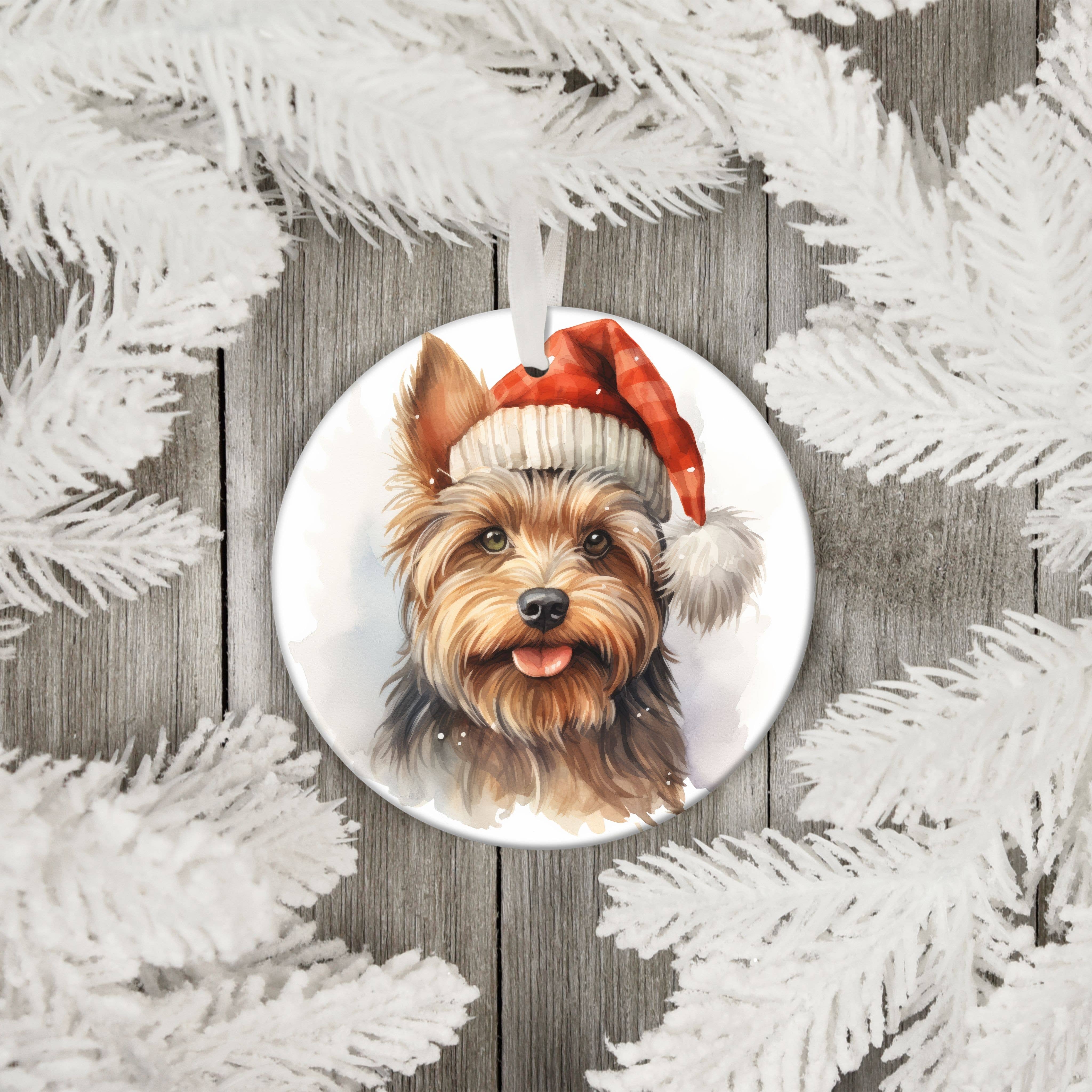 The Game Day Family – Ornamento por atacado – Meia para cães Stuffer Ornamento de raça de cão Presente Memorial de Cão5