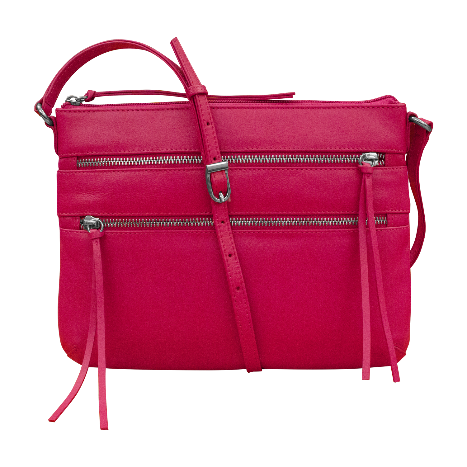 ili New York - Wholesale Crossbody Bag - Women's - Triple Zip Crossbody4