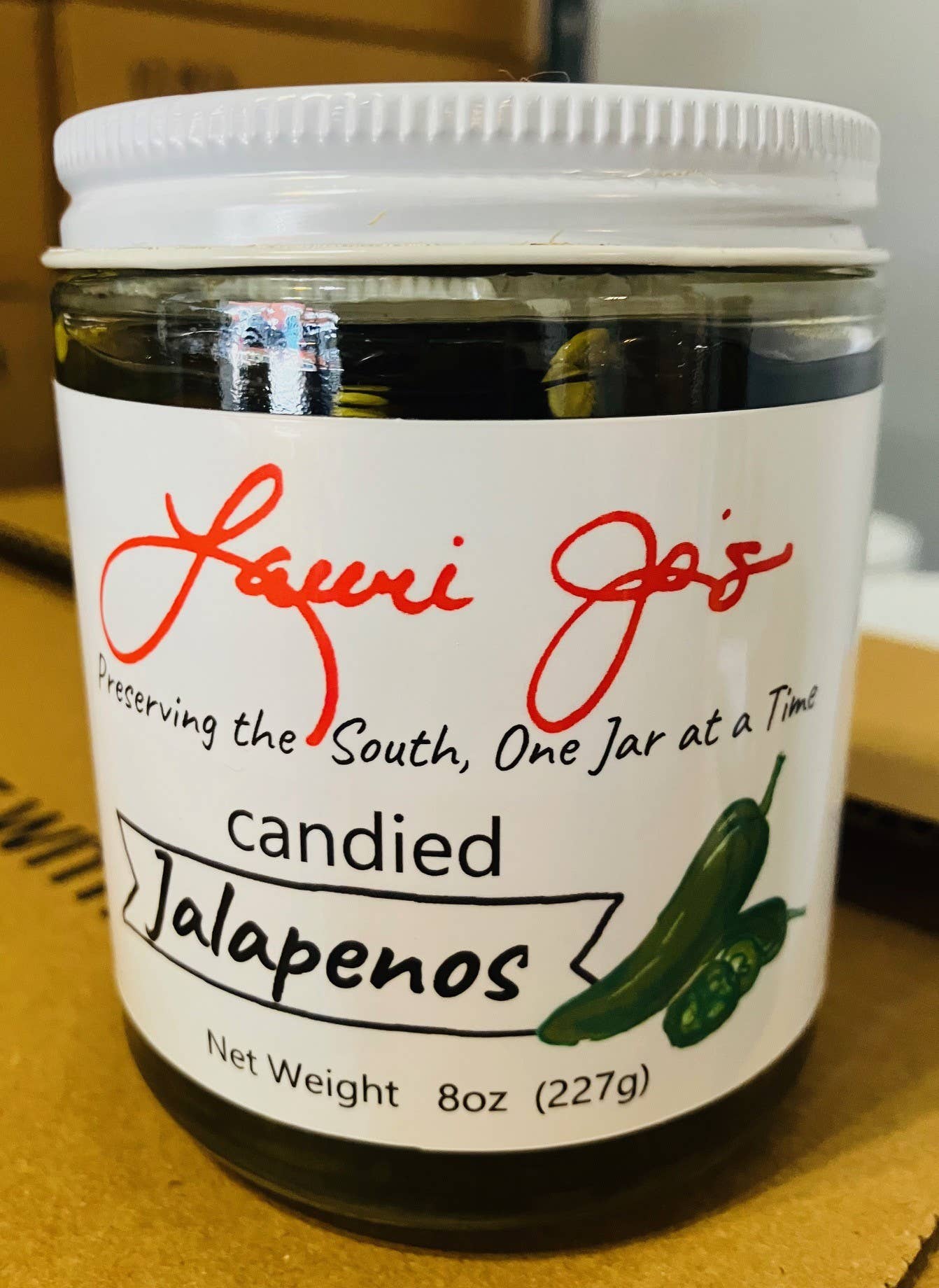 Fourth and Cherry Foods - Wholesale Jam/Jelly - Lauri Jo's Candied Jalapenos3