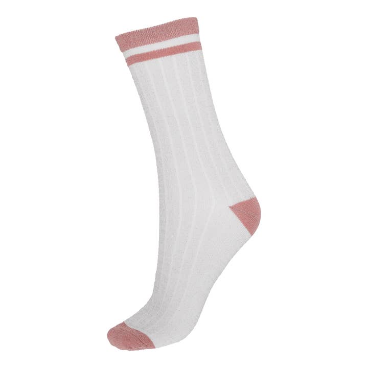 Glittersokken voor dames van biologisch katoen, CPH voor wholesale door CPH Textiles