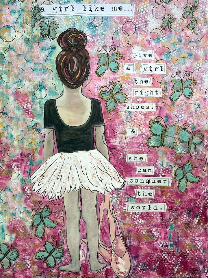 Give a Girl the Right Shoes & She Can Conquer the World for wholesale by Redefining She