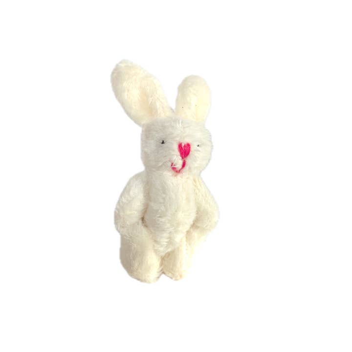 The Gifted Rat - Wholesale Stuffed/Plush Toy - Kids & Baby - Miniature Plush Bunny Rabbit White4