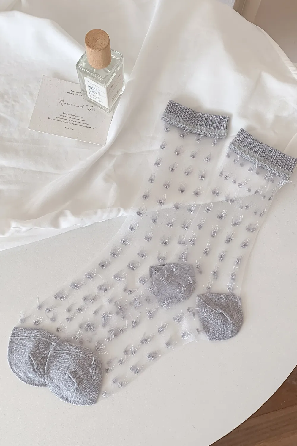 Marc JoJo - Wholesale Socks - Women's - 🧦✨ Socks with tulle dots 🌸💫6