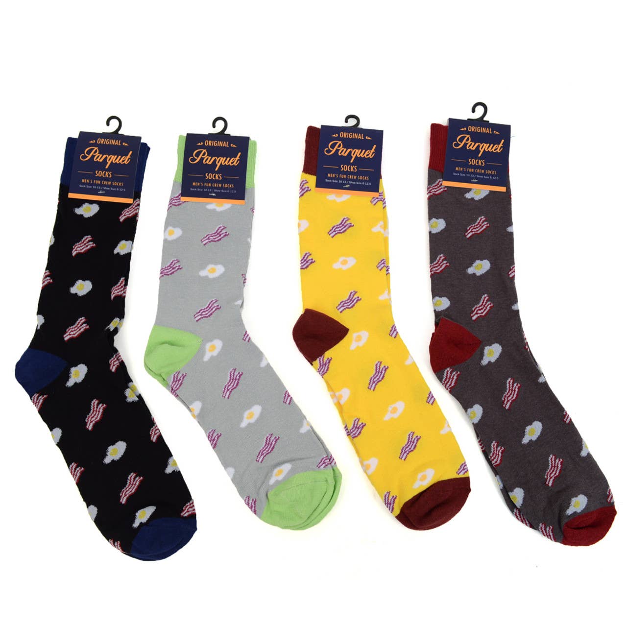 Selini New York - Vente Chaussettes – homme - Chaussettes Bacon & Eggs Novelty pour hommes - NVS192663
