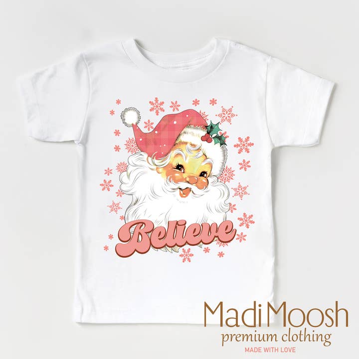 Sant Claus Believe Shirt - Christmas Shirt and other Purchase Wholesale sant. Free Returns & Net 60 Terms on Faire trending on Faire.