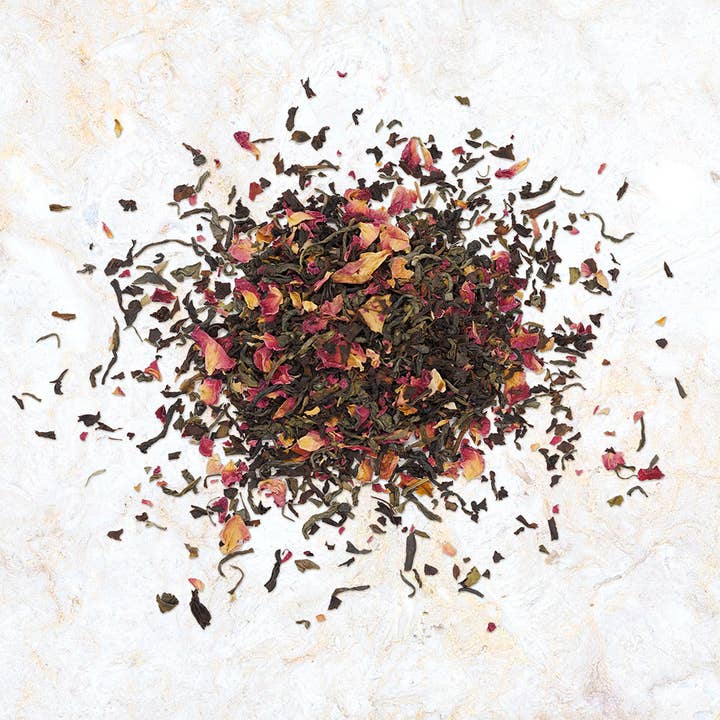 Rosy Earl Grey for wholesale by Tumblewood Teas